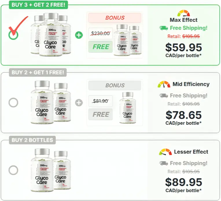 Glyco Care Best price package offer